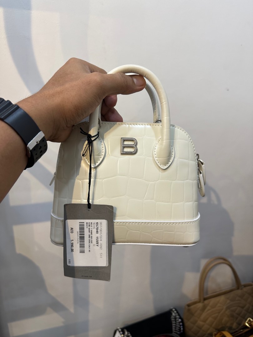 Genuine hemmed DKNY Leather stefani croc
