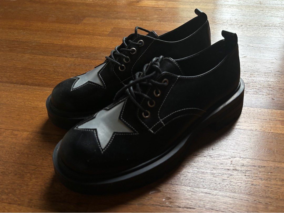 black star shoes Women s Fashion Footwear Boots on Carousell
