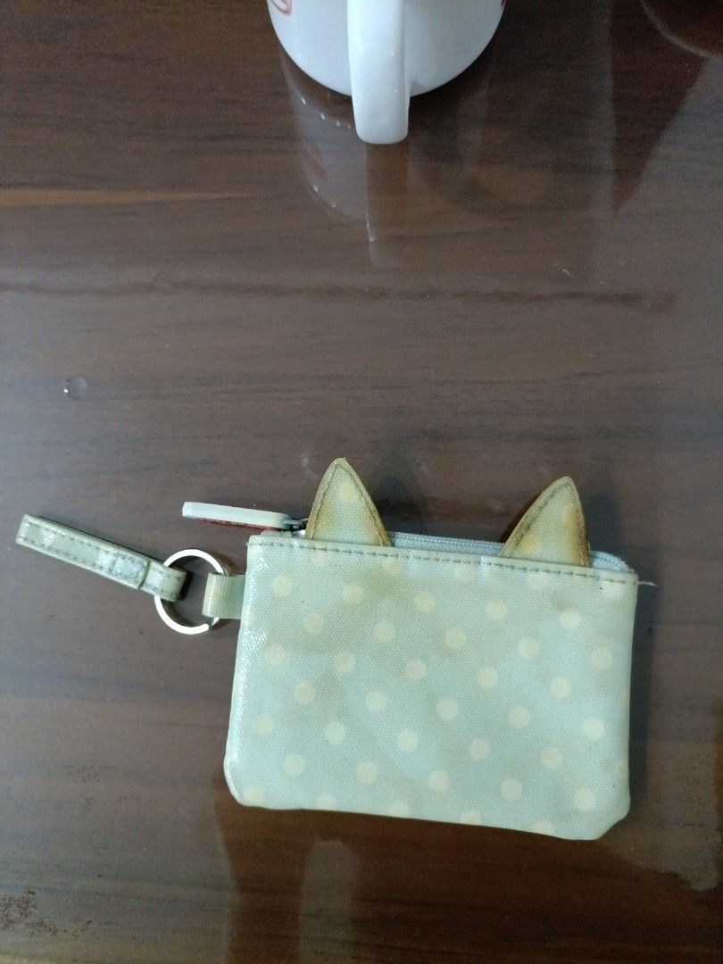 Cath kidston cat blue wallet Women s Fashion Bags Wallets Wallets Card Holders on Carousell