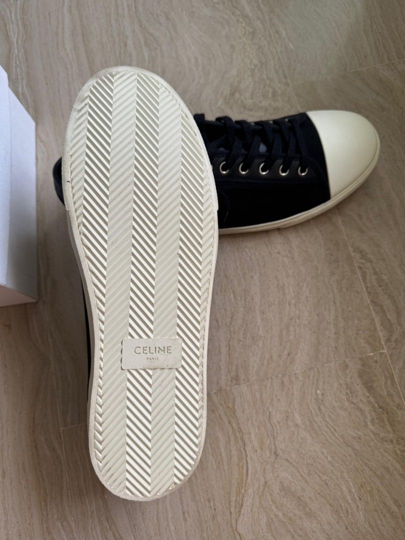 Celine black and white shoes top