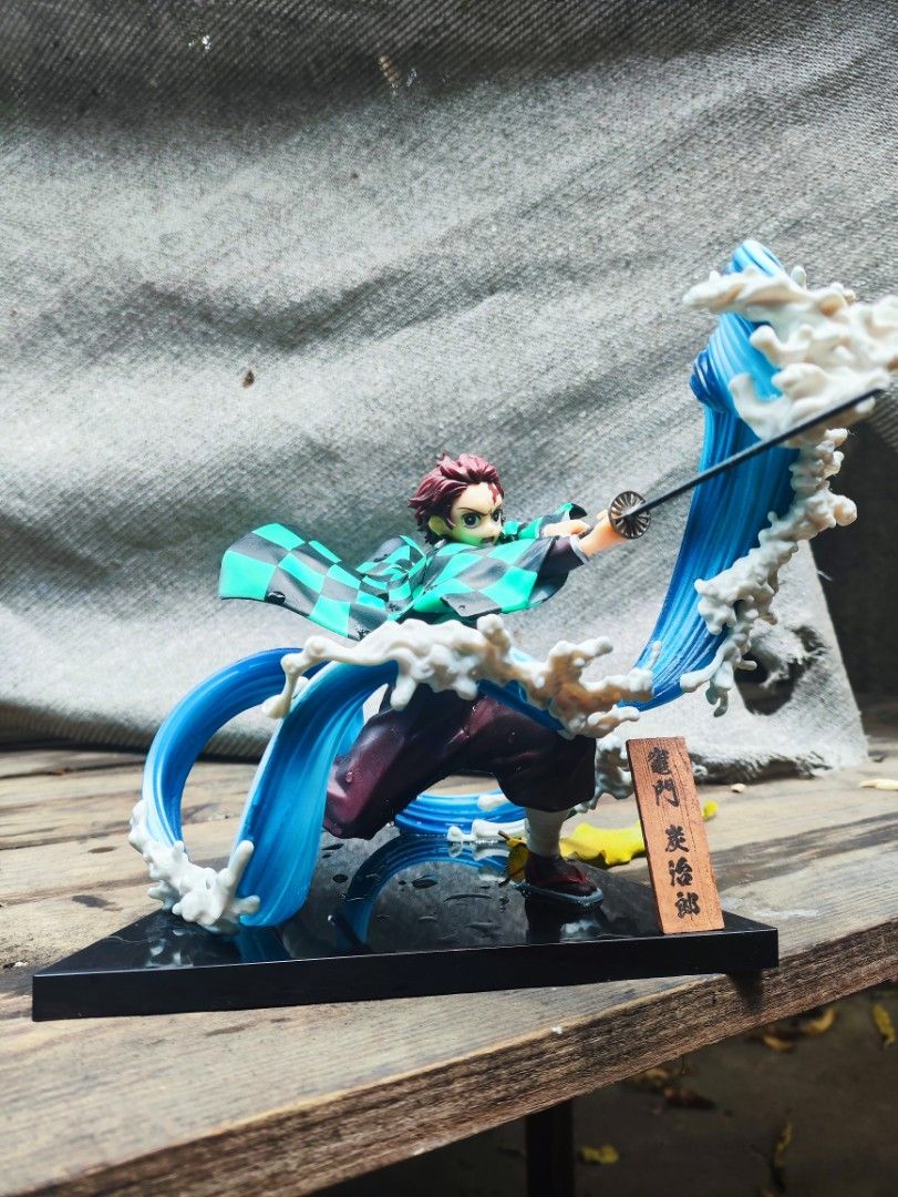 Demon Slayer Tanjiro Kamado (Category: Figurines & Statues) located in Manila. Submitted by eizen20 (Listing ID 1313150617, Image 3). Description: Tanjiro Kamado IK Authentic with Box and clamshell 🔥No issue🔥 🔒Fixed Price: 1,200🔒 Loc. Pandacan Manila..