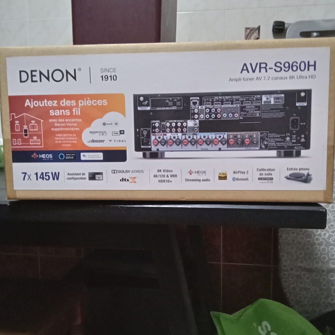 Denon sound system (Category: Electrical, Adaptors & Sockets) located in Singapore. Submitted by aianahs (Listing ID 1313166313, Image 1). Description: .