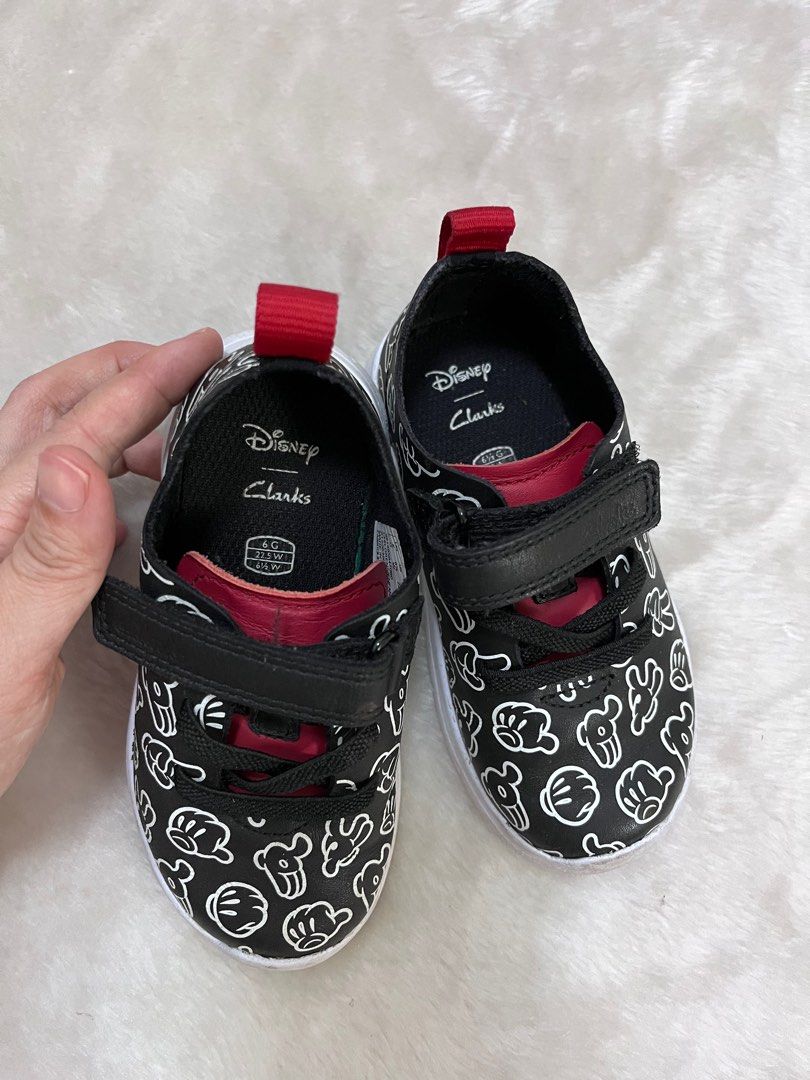 Disney Clarks Mickey Mouse Toddler Shoes Babies Kids Babies Kids Fashion on Carousell