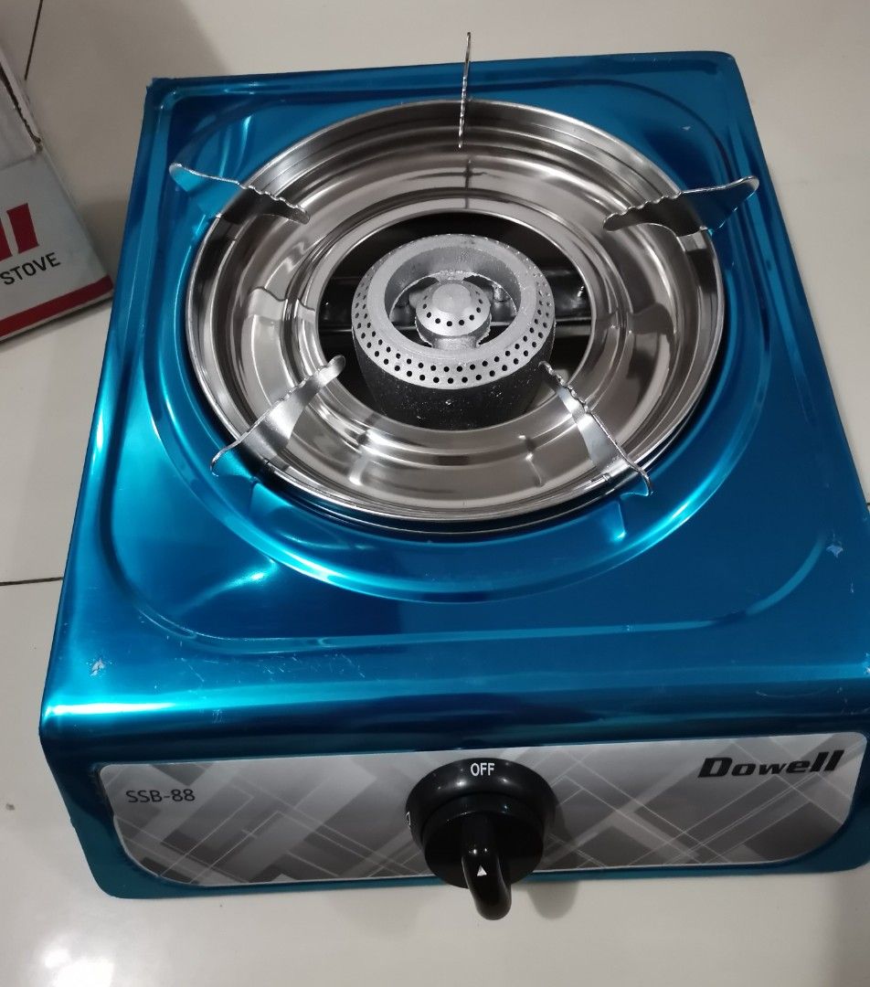 Dowell SSB-88 Single Burner Gas Stove (Category: Other Kitchen Appliances) located in Santa Maria. Submitted by kyra11shop (Listing ID 1313065782, Image 1). Description: *BRAND NEW with Box *Dowell Single Burner Gas Stove FEATURES : * Single burner * Automatic ignition * Stainless steel body * Enamel coated cookware rest Net Weight : 3.5 kg Dimensions : 397mm x 300mm x 100mm **LAST PRICE POSTED ** NOTE: Remove blue plastic sticker covering the st