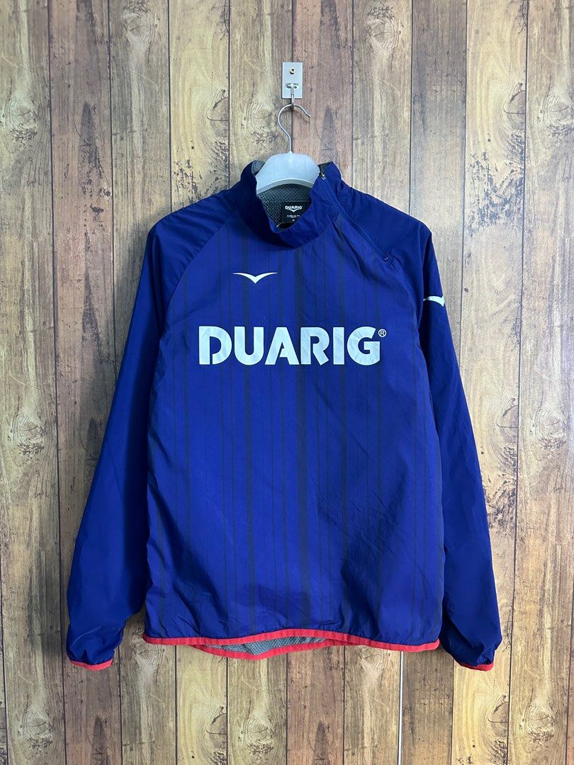 Duarig Running Pull Neck Nylon Jacket CJ14 Men s Fashion Activewear on Carousell