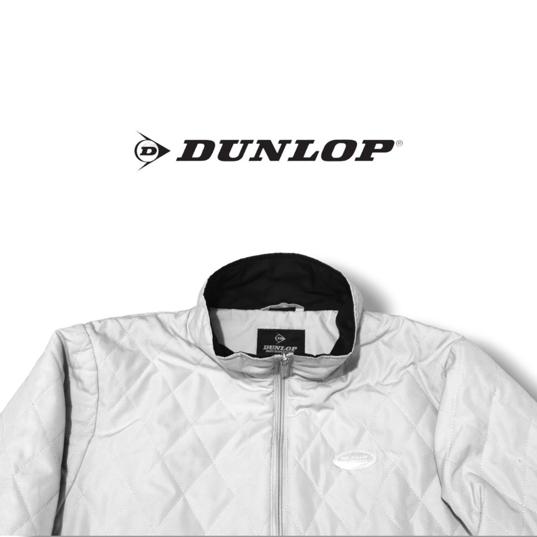 Dunlop puffer bomber jacket mens sale