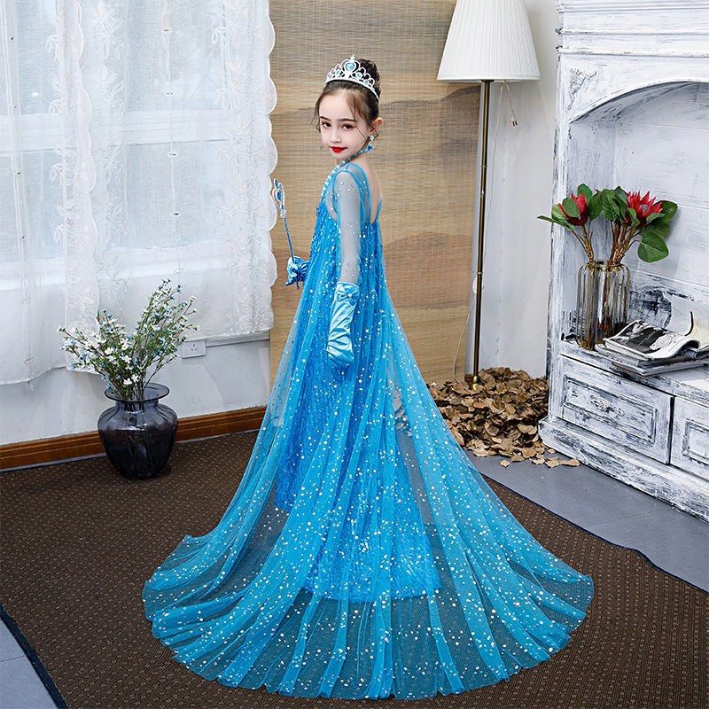 Children's elsa dress clearance