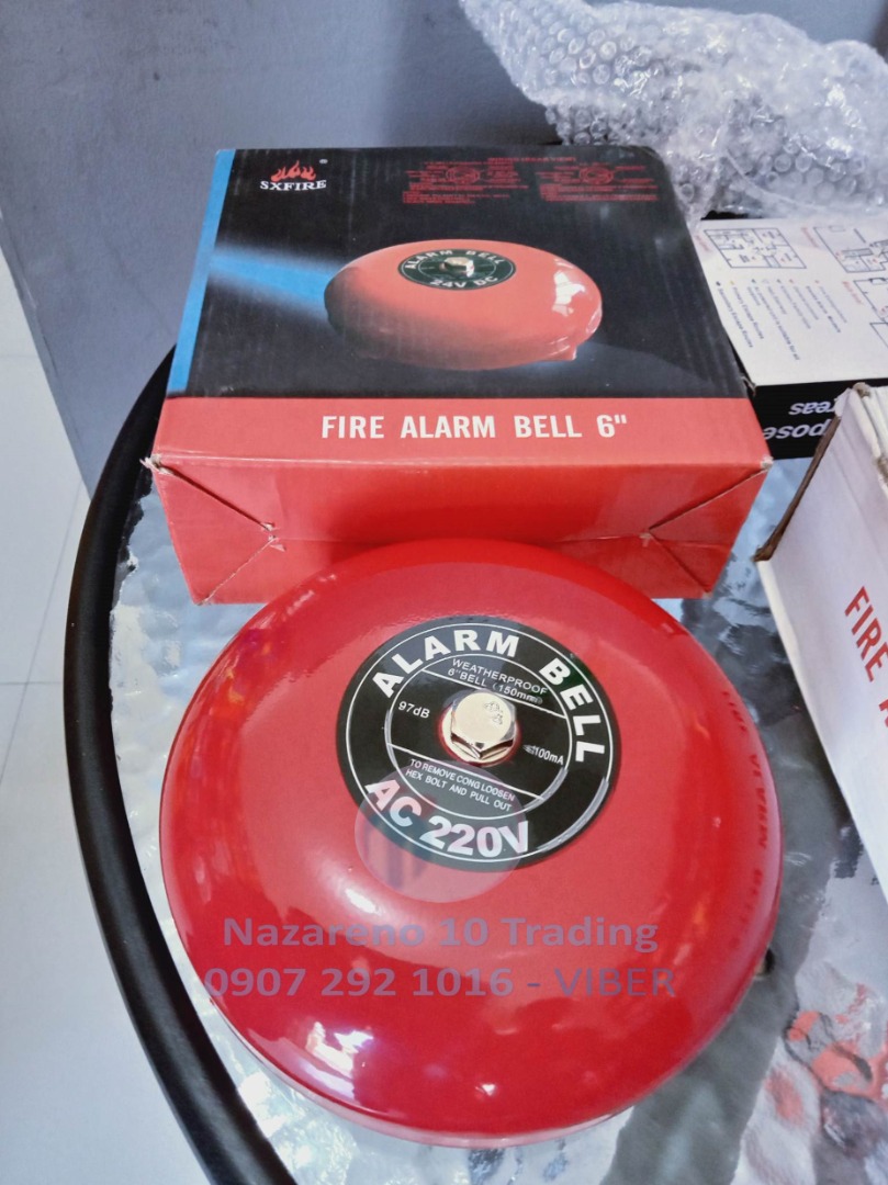 Fire alarm bell 6inches 22, Commercial & Industrial, Construction ...