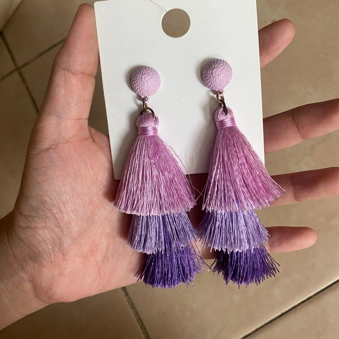 Forever 21 tassel earrings best sale