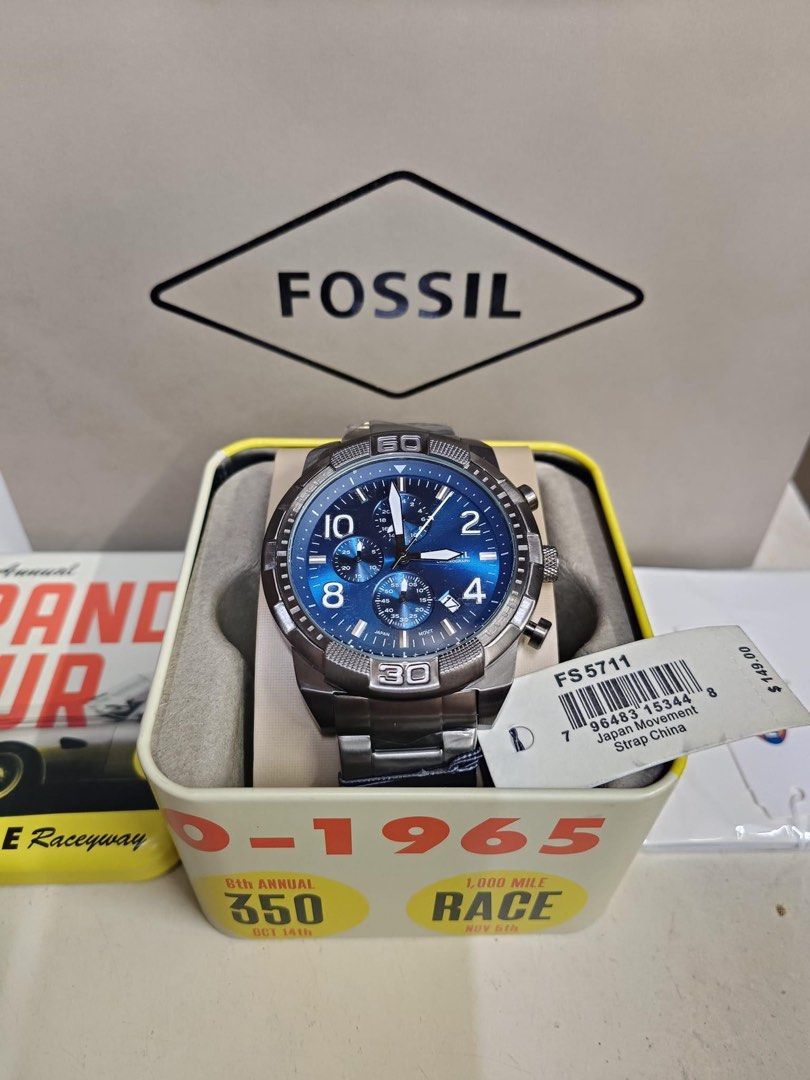 Fossil Bronson Men s Fashion Watches Accessories Watches on Carousell