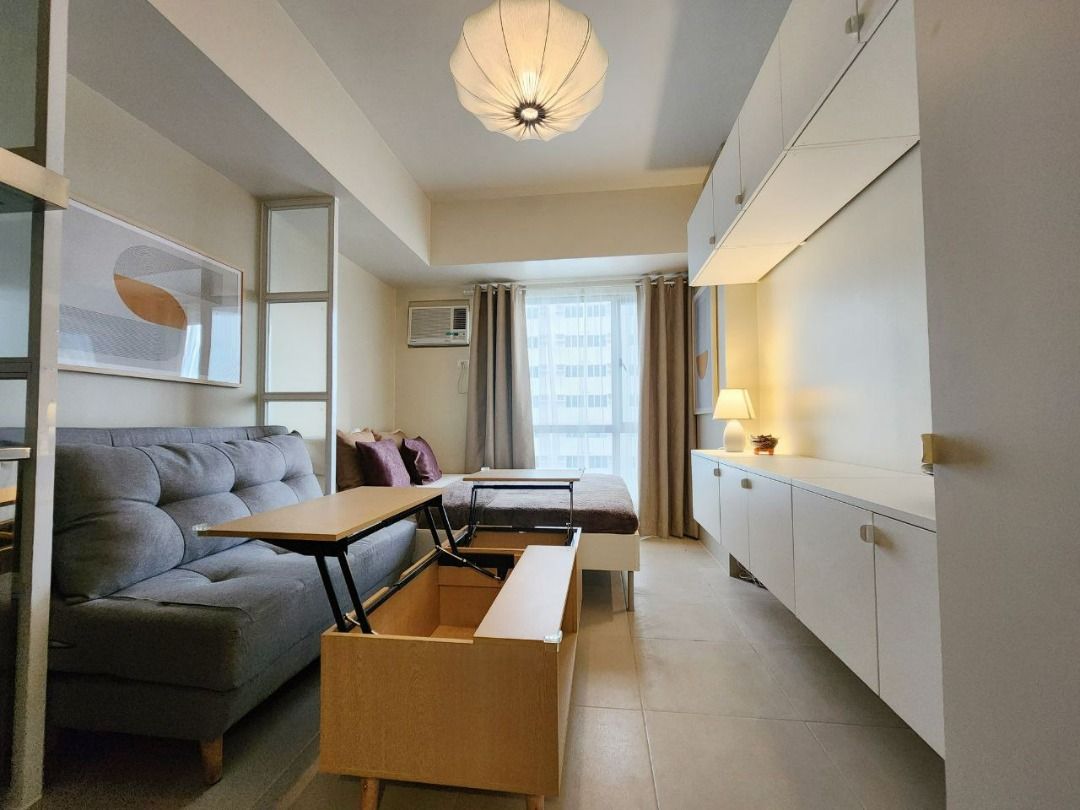 Fully Furnished Studio Unit with Relaxing Japandi Aesthetic Near ...