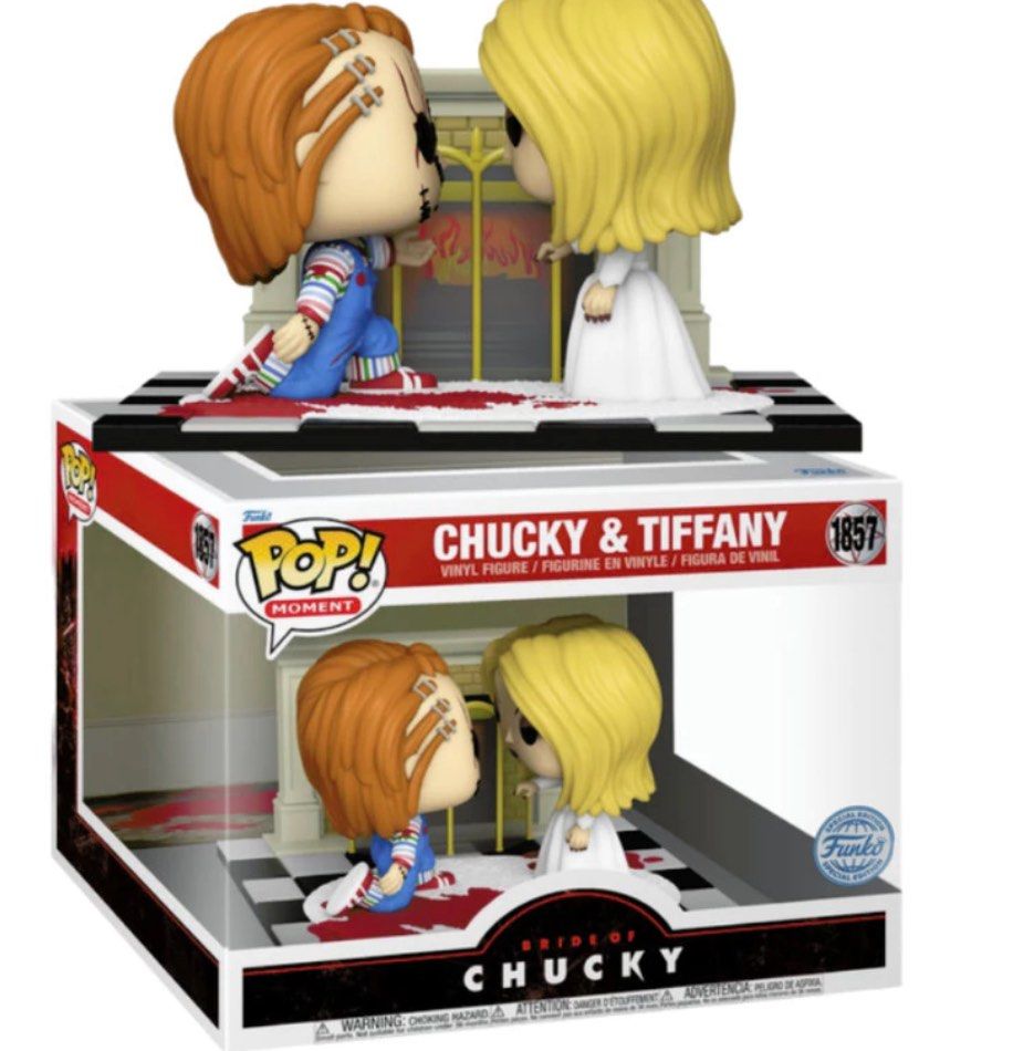 Funko Pop! Movie Moments: Bride Of Chucky Chucky And Tiffany