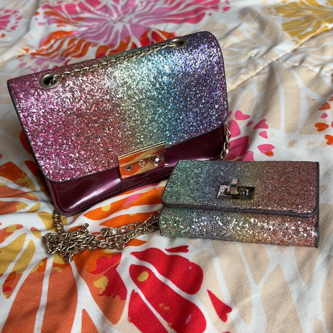 Glitter Sling Bag