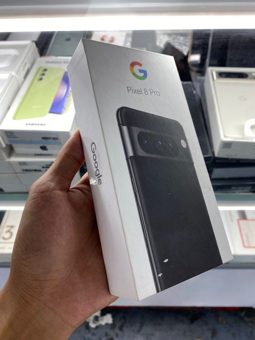 Google Pixel 8 Pro 12/256gb (Category: Google Pixel) located in San Juan City. Submitted by rodelmarllemit (Listing ID 1313123295, Image 2). Description: Brand new Google Pixel 8 pro Rom: 256gb Ram: 12gb Color: Obsidian 1 year warranty 7 days replacement Mode of Payment: •Cash •Bank Transfer •GCash & Pamaya Installment: •Credit Card •Ggives Facebook Page: •ASHLEY & LYN •JENNY TELECOM • HALU’S GADGET •Cash on Delivery •Shipping •Meet Up •Trade In 