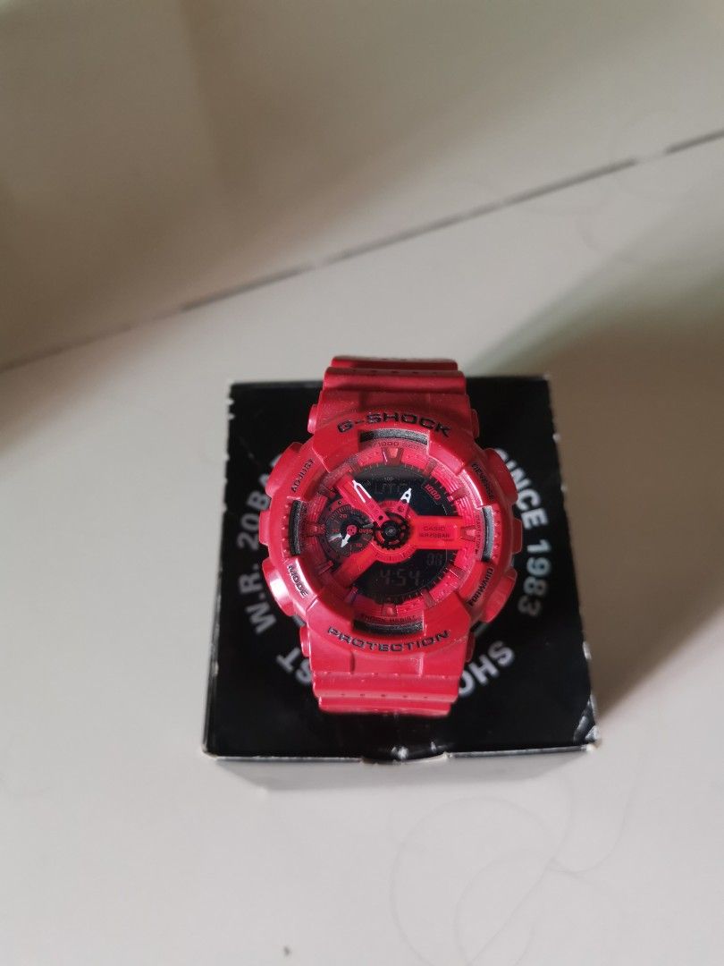 G shock maroon online