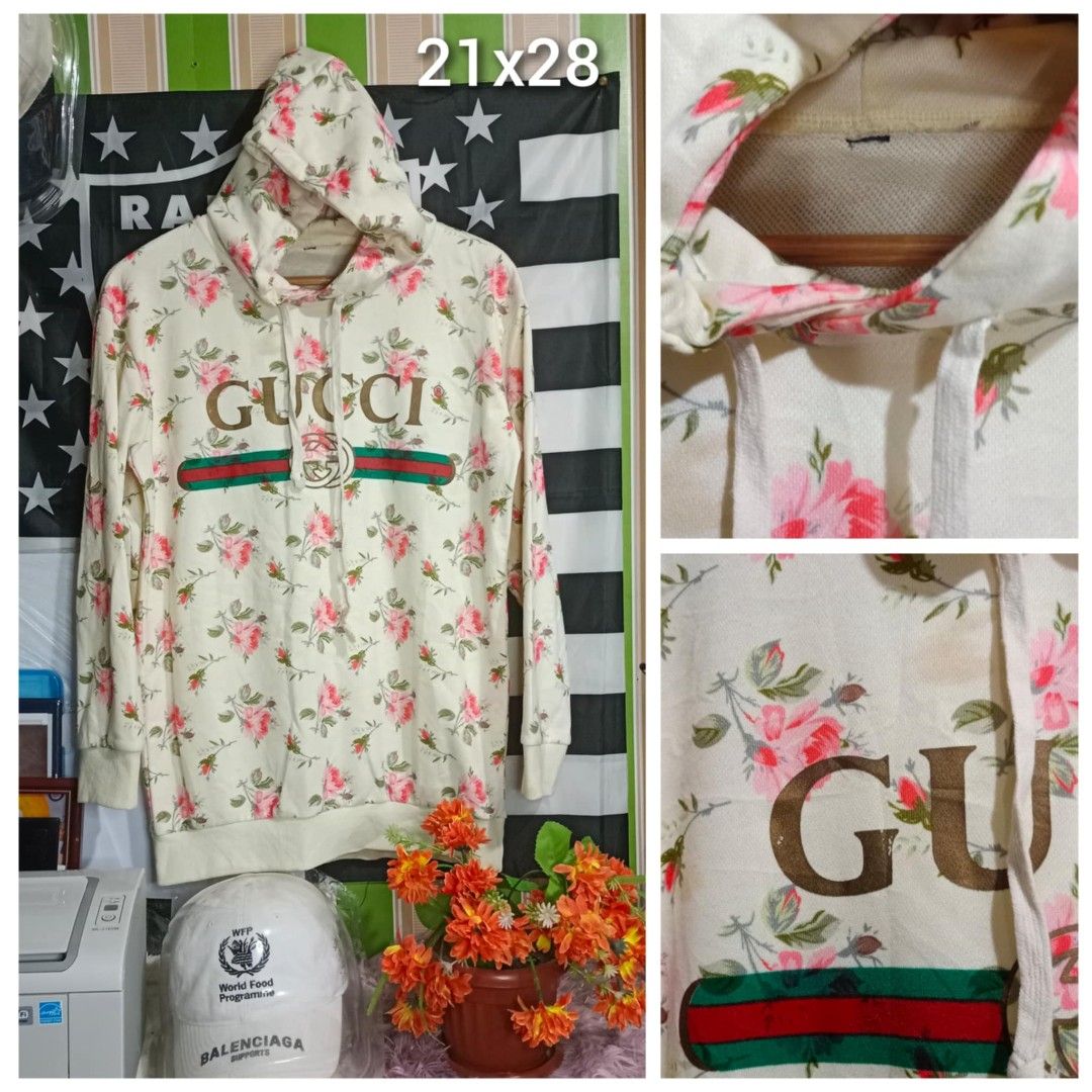 Gucci flower Women s Fashion Coats Jackets and Outerwear on Carousell