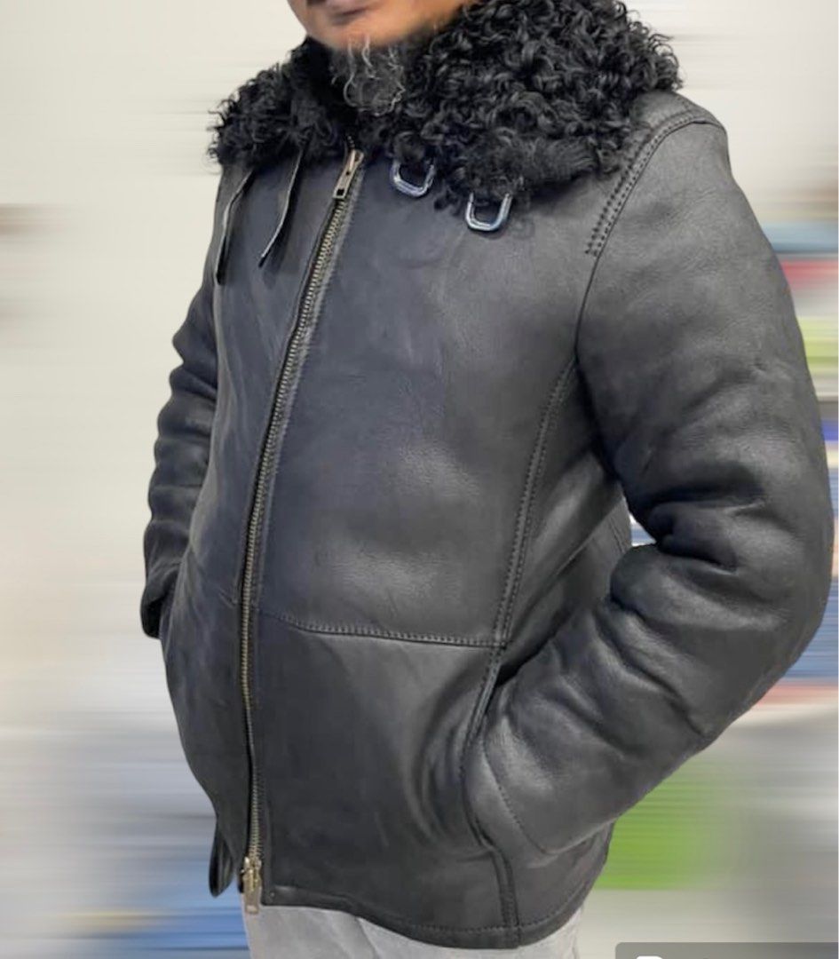 Gucci shearling coat mens outlet