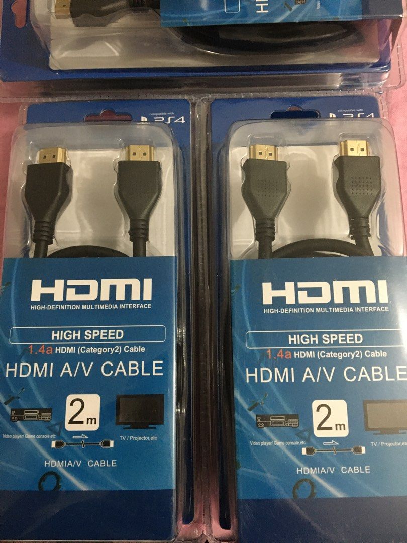 Hdim to hdmi cabale (Category: PlayStation) located in Quezon City. Submitted by juhaire (Listing ID 1313143246, Image 1). Description: Availabale brand new Hdmi to hdmi cable 2m 200 Ac power cord 200 Av cabale 200.