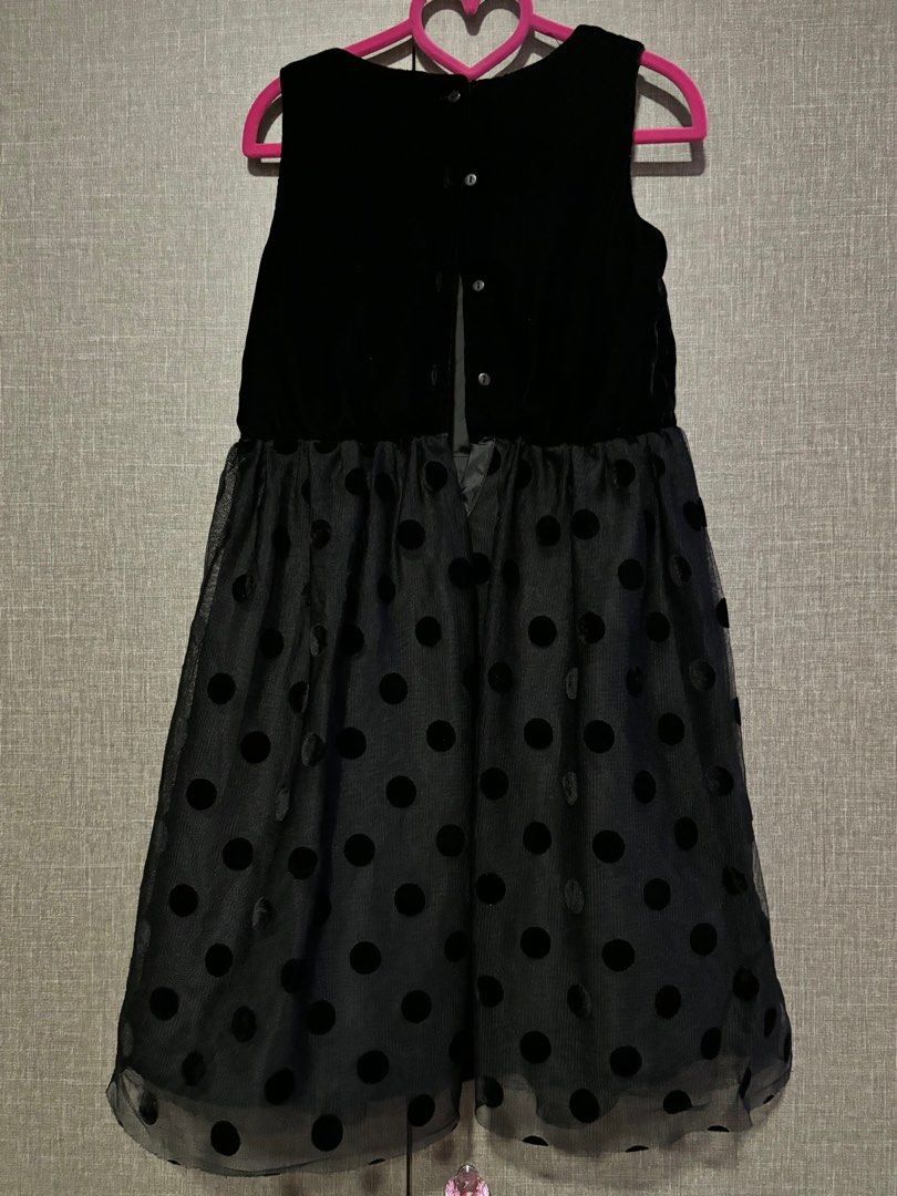 H&M Minnie Mouse Black Gold Dress, Babies & Kids, Babies & Kids Fashion on  Carousell