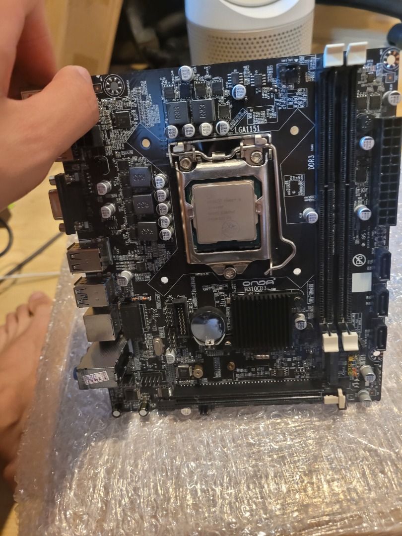 I5 9400f H310 motherboard