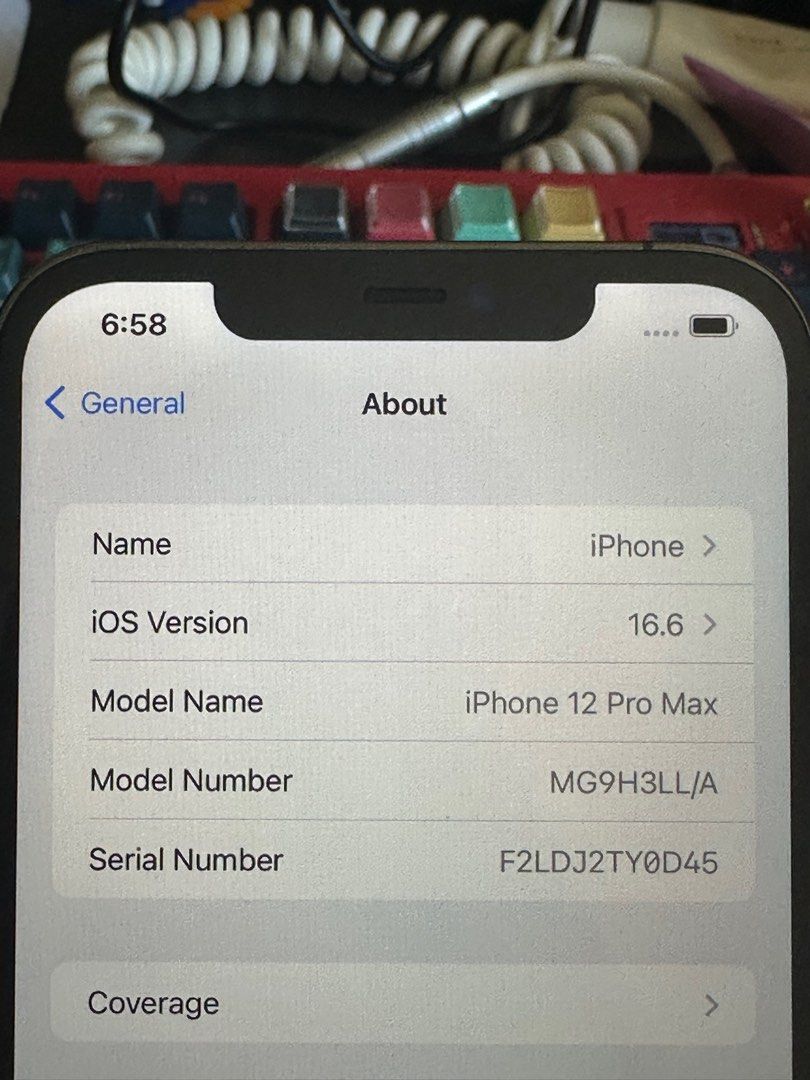 iPhone 12 Pro Max 512GB Graphite (99% New), 手提電話, 手機