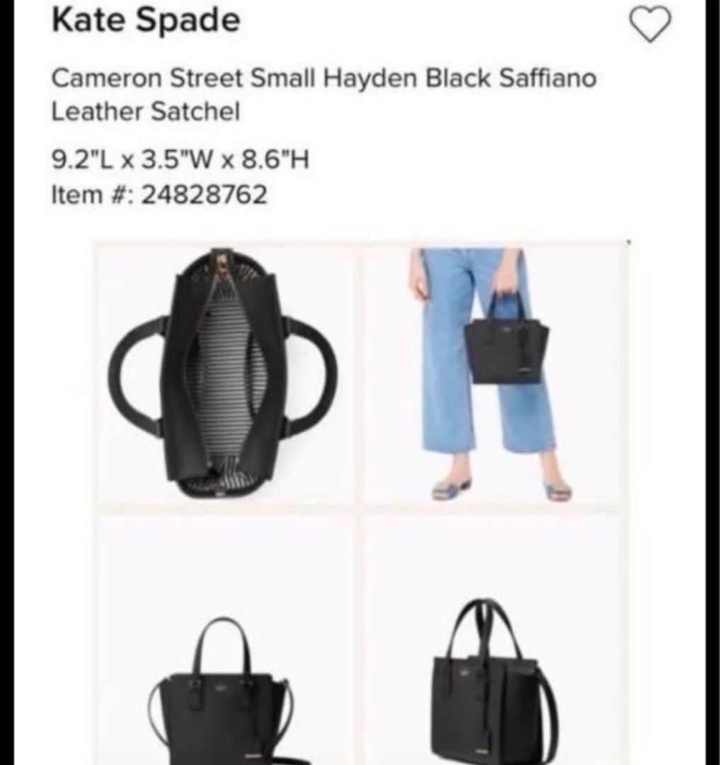 Kate Spade Cameron Street Small Hayden Women s Fashion Bags Wallets Cross body Bags on Carousell