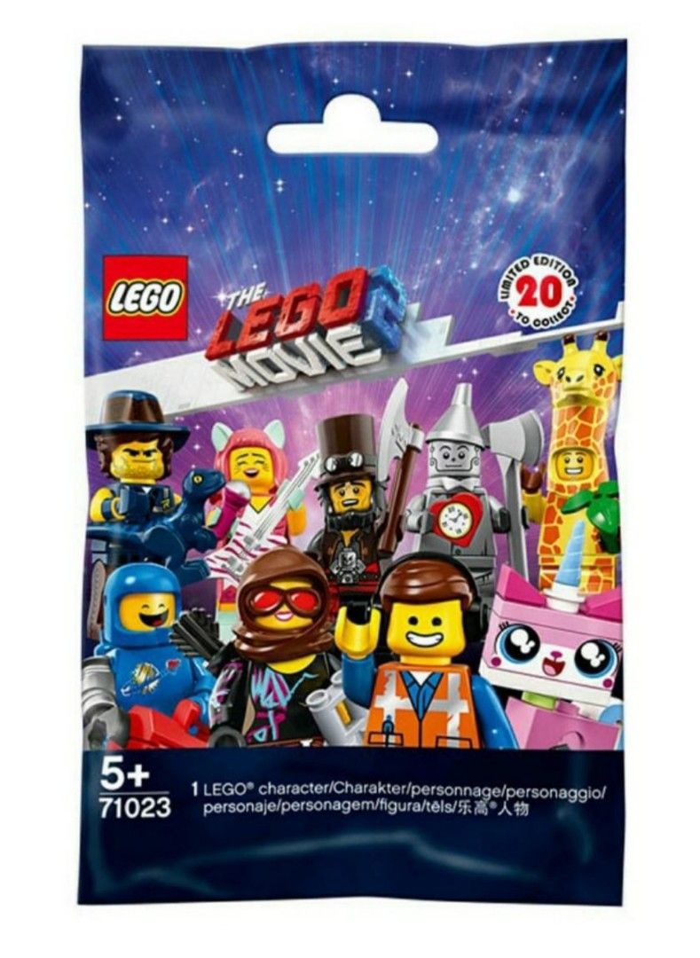 Lego (一次過四款) 綠野仙蹤71023 Lego Movie 2 Minifigs 連底板 說明書 包裝袋 (全新開袋確認), 預購 ...