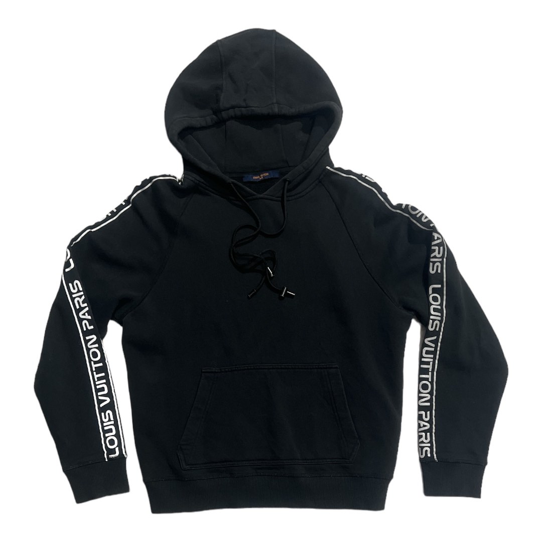 Louis Vuitton Reflective Sleeves Gravity Hoodie in Black for Men Lyst Men s Fashion Tops Sets Hoodies on Carousell