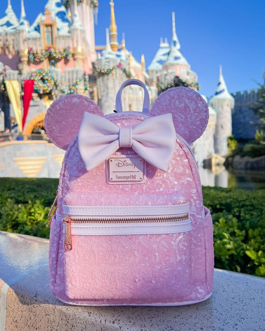Disney minnie mouse sequin backpack store