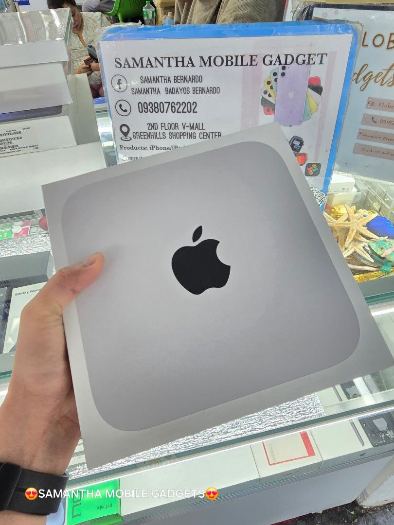 MAC MINI M2 8gb 256gb Original (Category: Desktops) located in Manila. Submitted by lenweltong05295 (Listing ID 1313076344, Image 1). Description: MAC MINI M2 8gb 256gb Original Brandnew Sealed with Warranty onhand Stock.