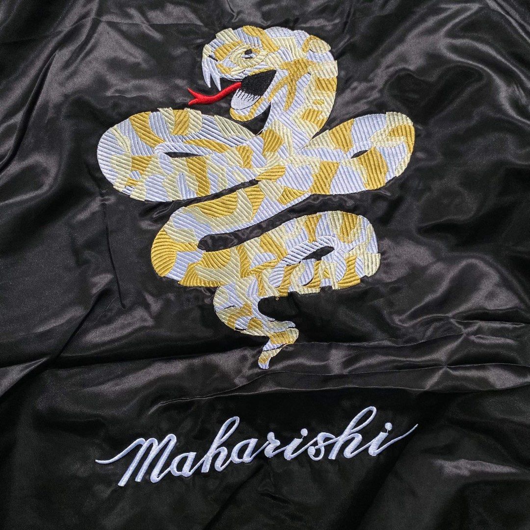 Maharishi Savage Souvenir Sukujan Bomber Jacket Men s Fashion Coats Jackets and Outerwear on Carousell