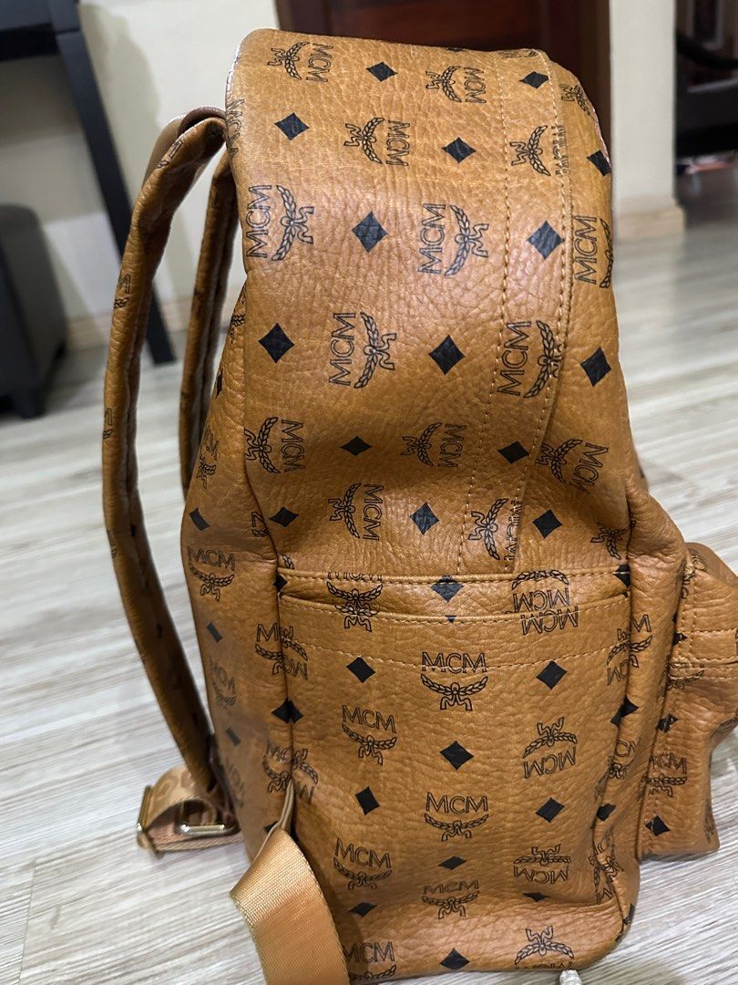 Fake mcm backpack amazon new arrivals