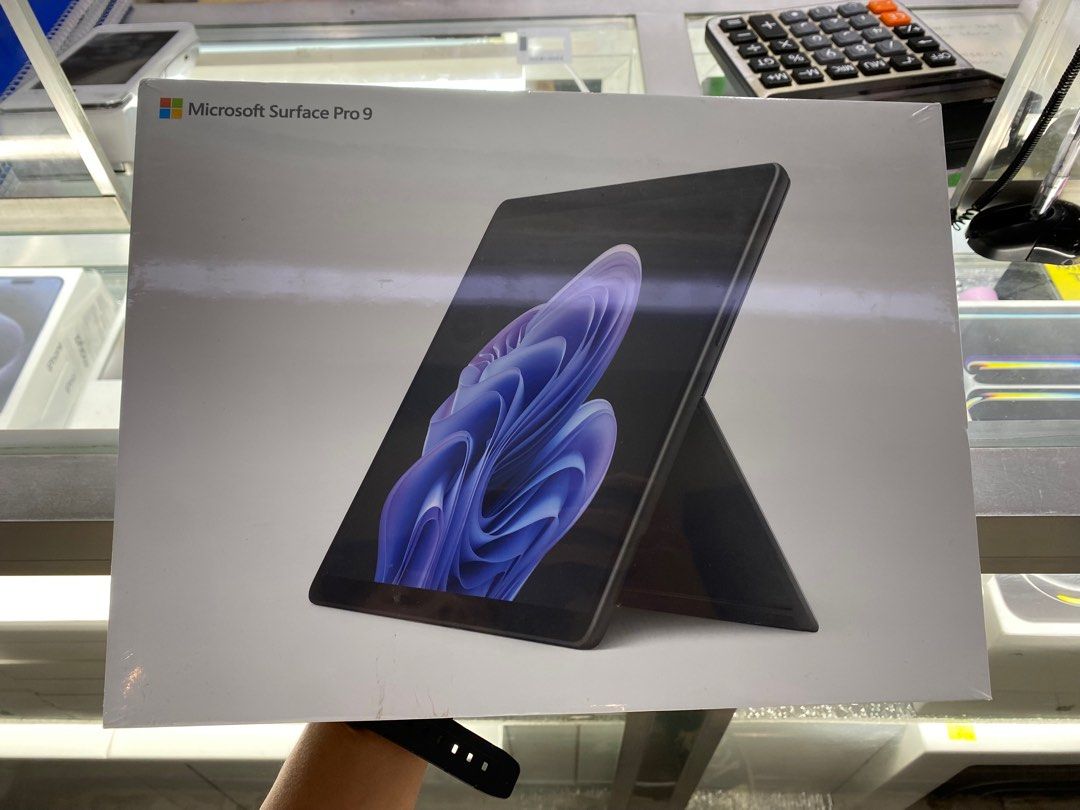 Microsoft Surface Pro 9 8/256gb 12TH GEN INTEL® CORE 15 PROCESSOR (Category: Laptops & Notebooks) located in San Juan City. Submitted by rodelmarllemit (Listing ID 1313112194, Image 1). Description: Brand new Microsoft Surface Pro 9 12TH GEN INTEL® CORE 15 PROCESSOR 8GB • GO RAM • 256GB GT RAM Window 11 Color: Graphite Mode of Payment: •Cash •Bank Transfer •GCash & Pamaya Installment: •Credit Card •Ggives Facebook Page: •ASHLEY & LYN •JENNY TELEC