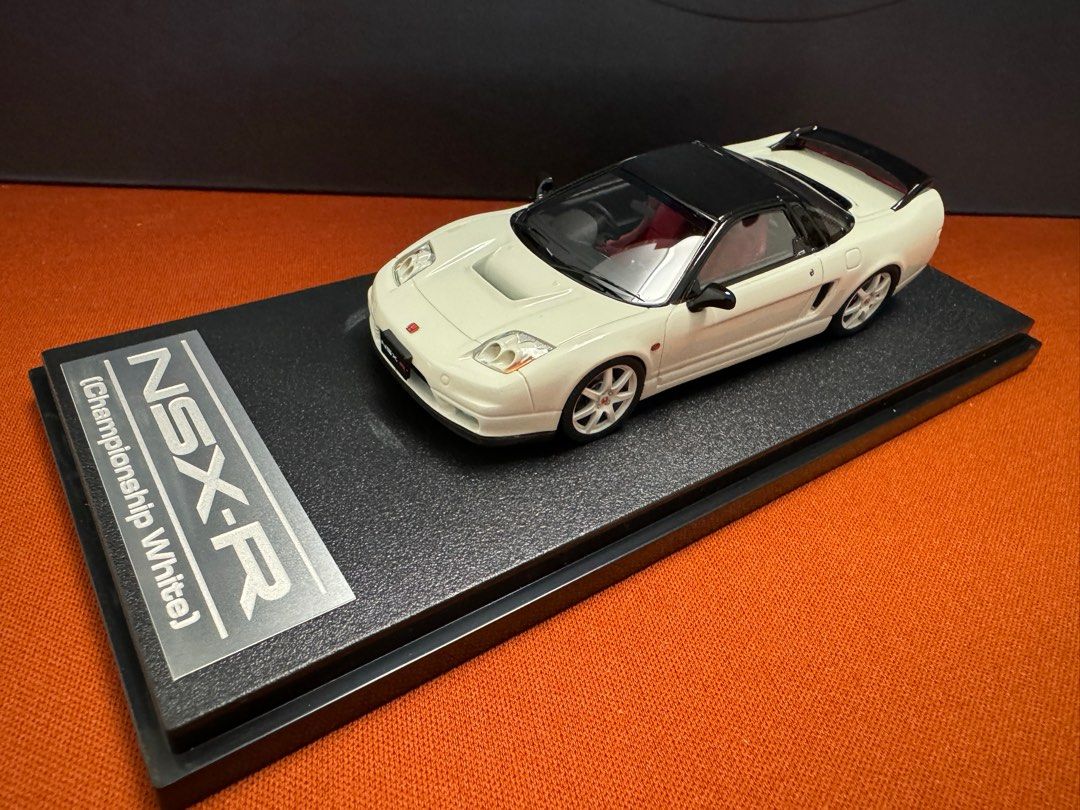 MIRAGE HPI 8446 1:43 Honda NSX-R (Championship White), 興趣