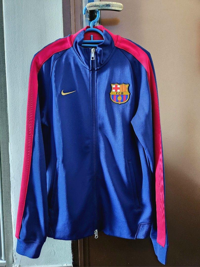 Nike FC Barcelona Jacket Authentic, Men's Fashion, Coats, Jackets