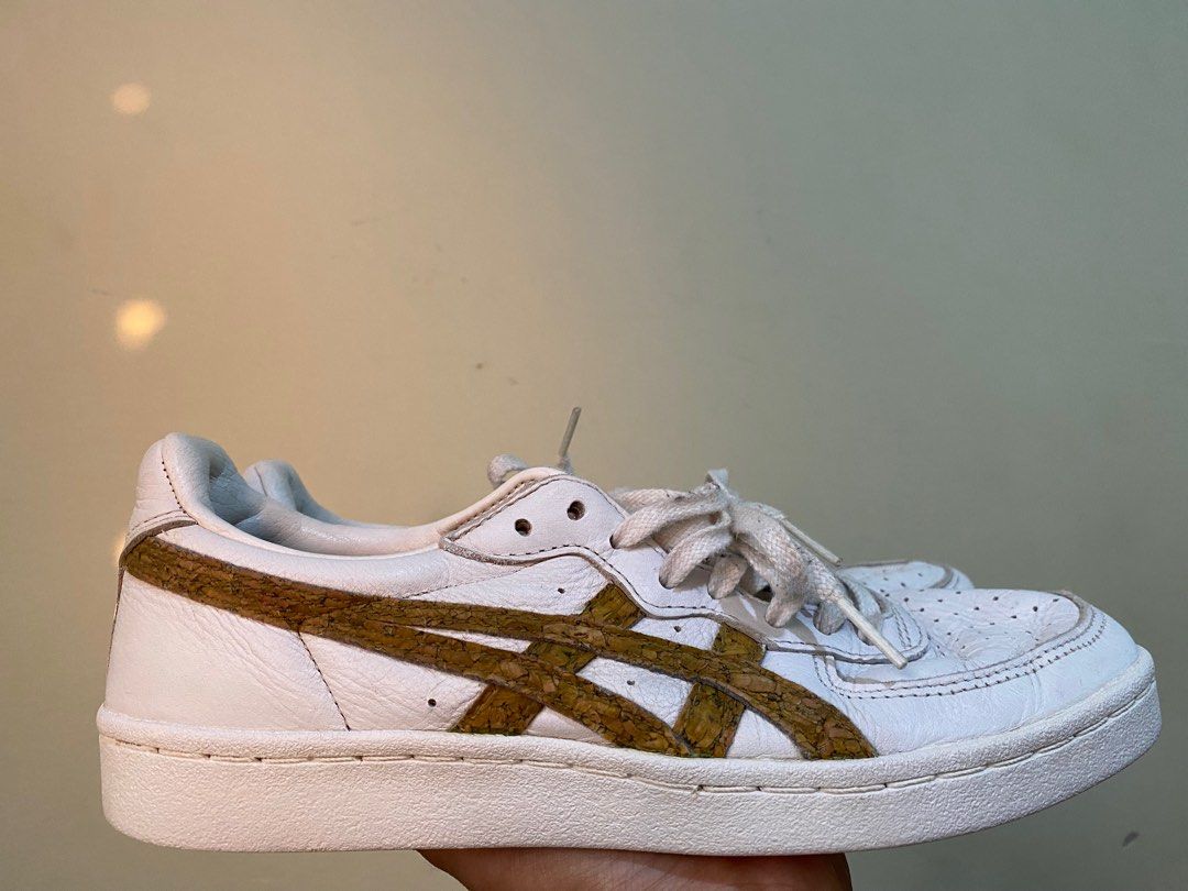 Onitsuka tiger gsm white hunter green top