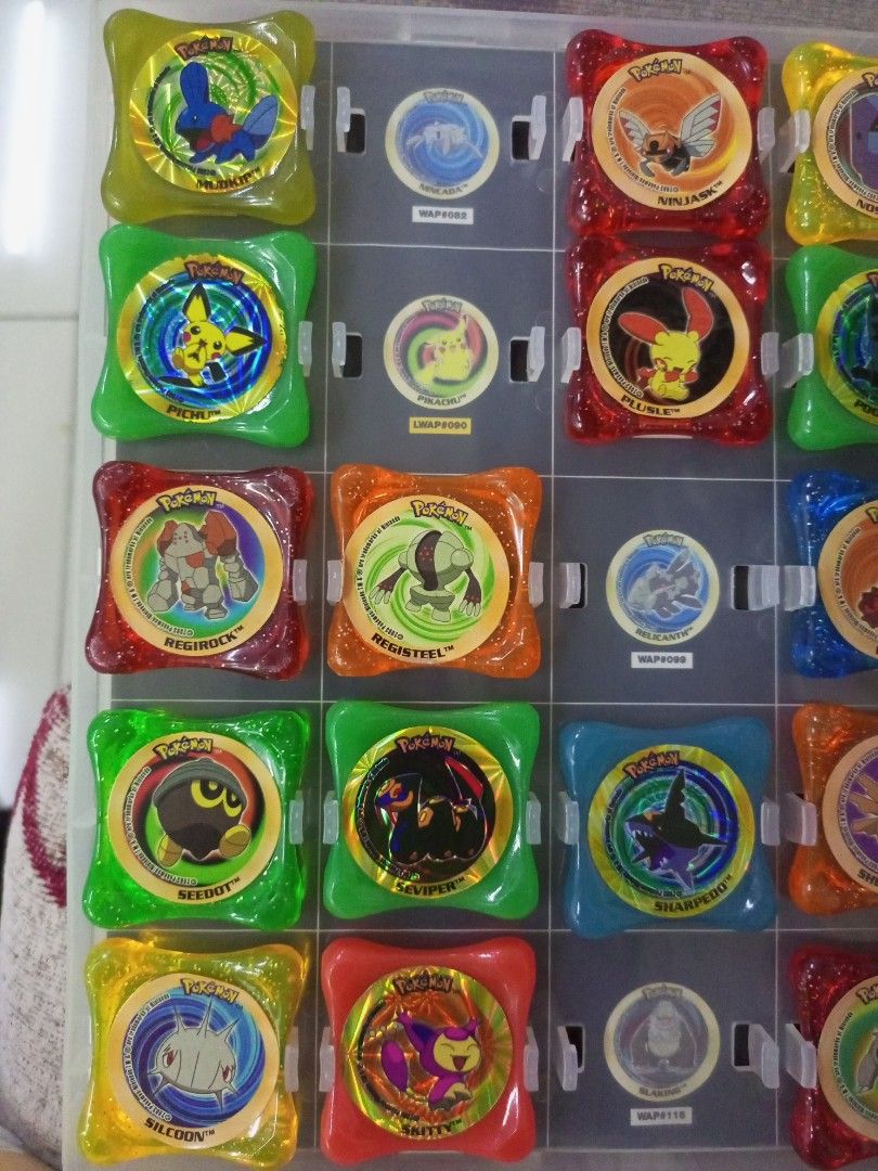 Pokemon Waps, Hobbies & Toys, Toys & Games on Carousell