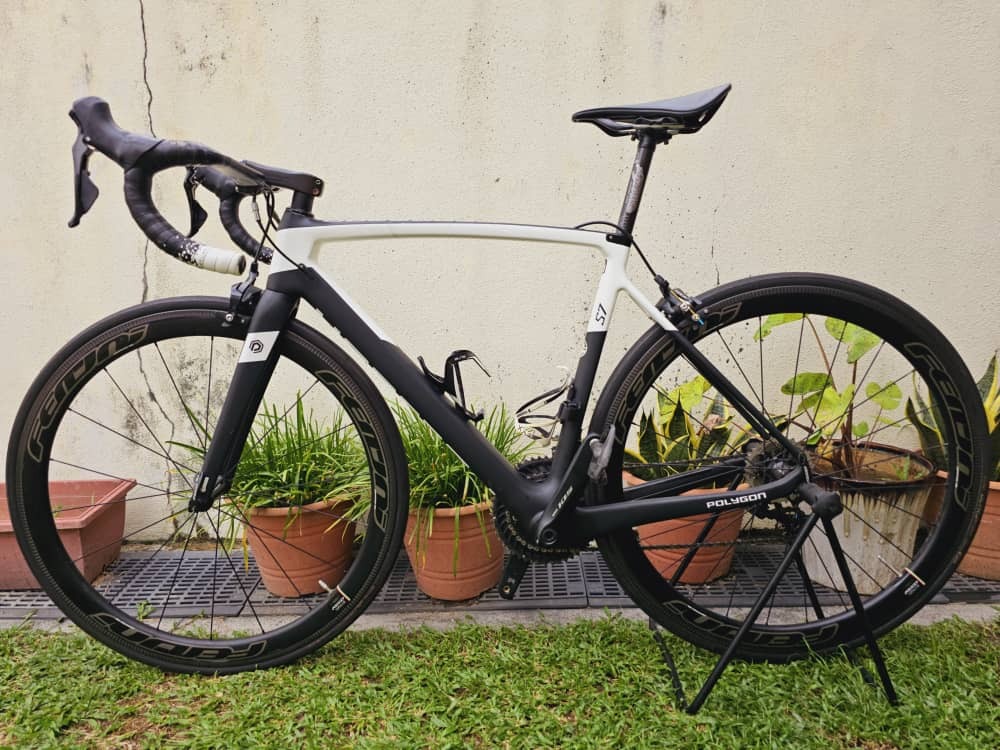 POLYGON STRATTOS S7 SE 2021 SPECIAL EDITION SIZE M CARBON ROAD BIKE UPGRADED Sports Equipment Bicycles Parts Bicycles on Carousell