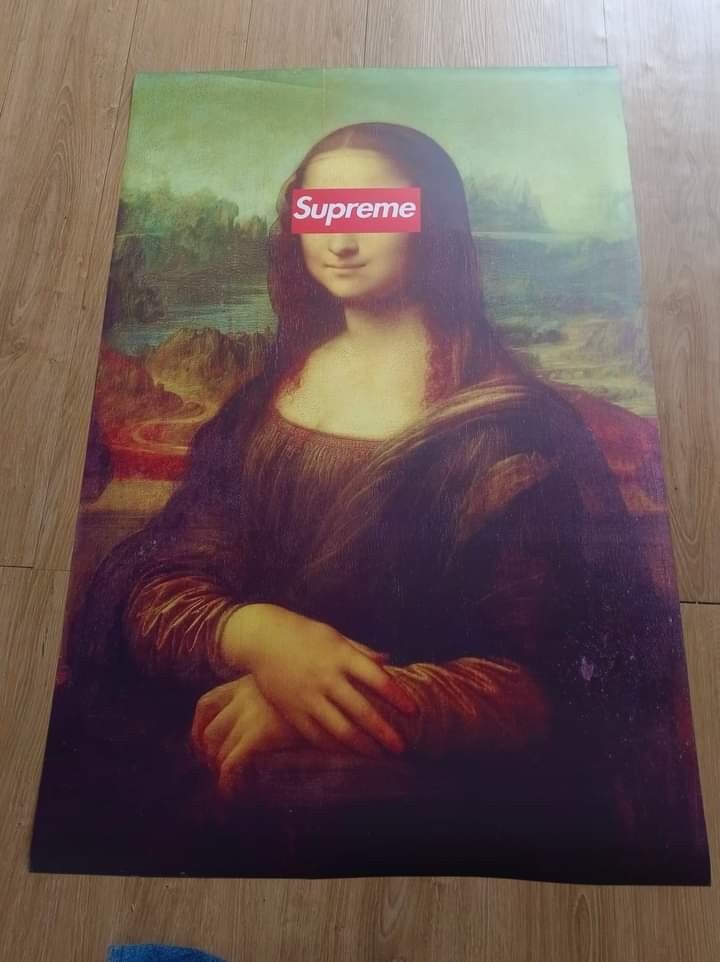 Poster Supreme Monalisa Furniture Home Living Home Decor Wall Decor on Carousell