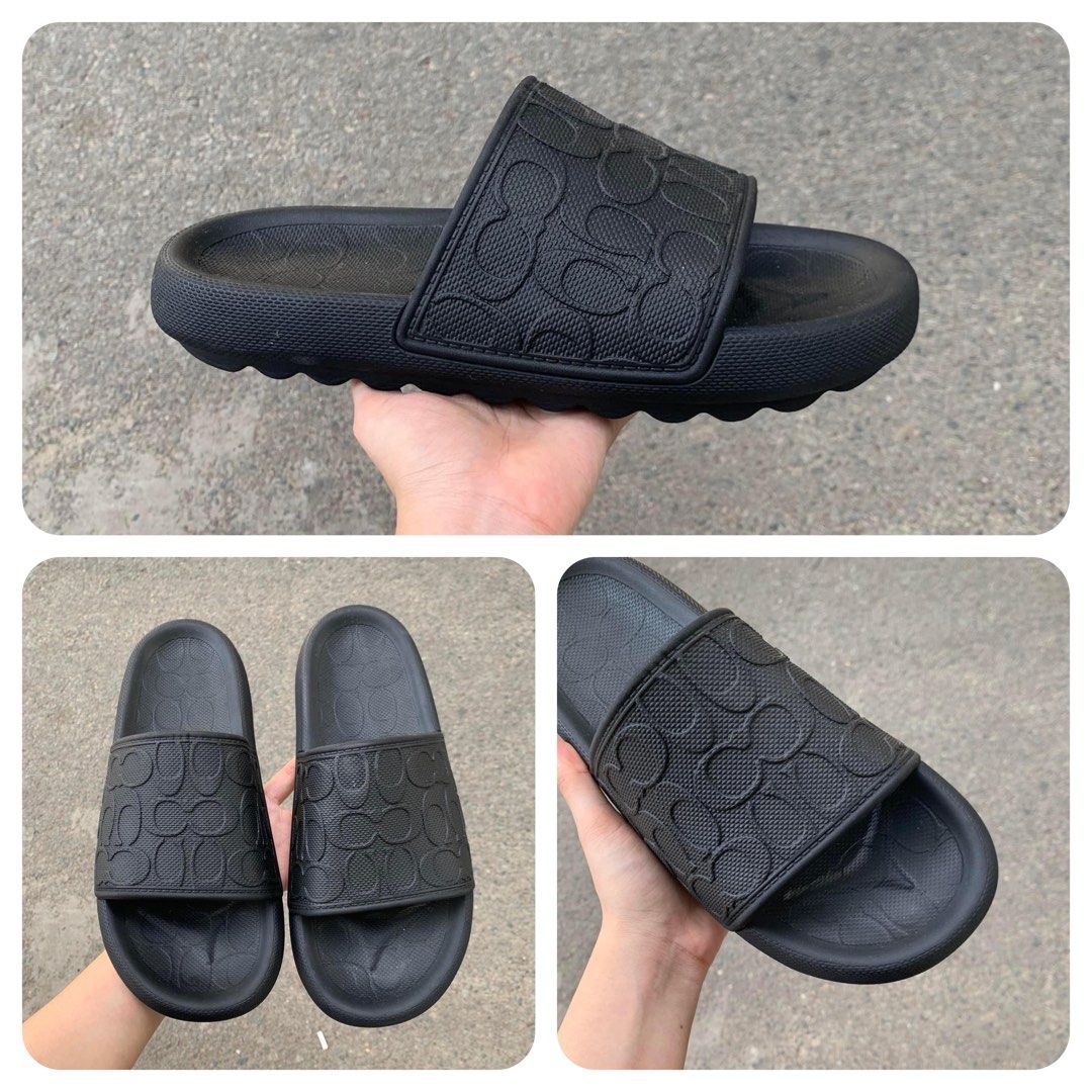 Coach men slides top
