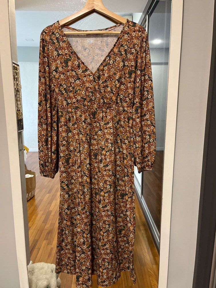 Pull & Bear floral midi dress, Women's Fashion, Dresses & Sets, Dresses on Carousell Pull & Bear floral midi dress, Women's Fashion, Dresses & Sets, Dresses on Carousell