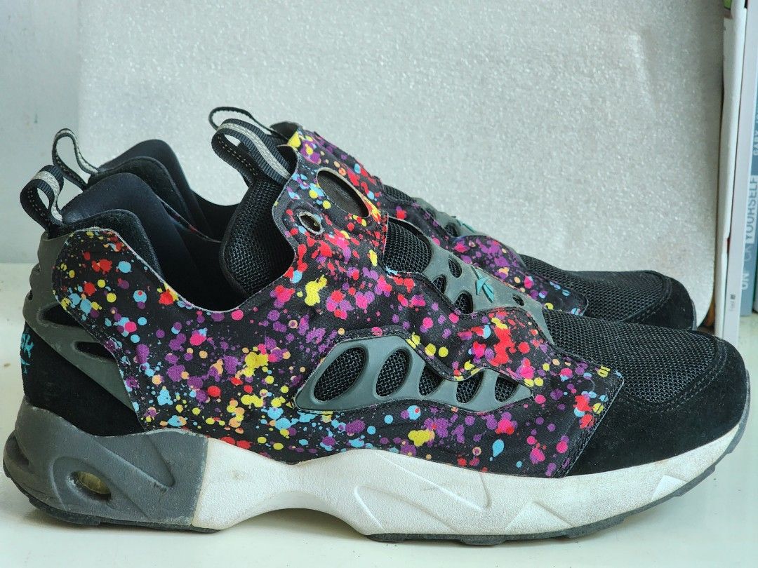 Reebok Instapump Fury RoadStash Road Splatter UK10 US11 EU44.5 Men s Fashion Footwear Sneakers on Carousell