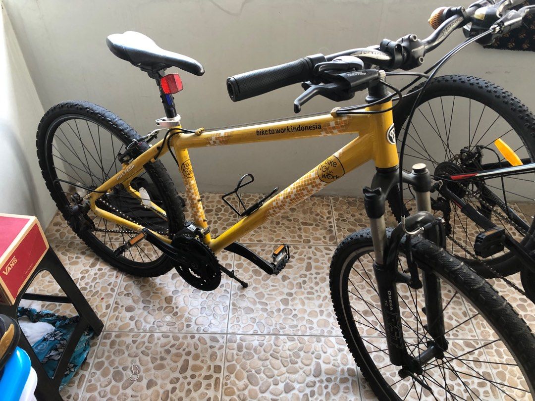 Sepeda MTB merk polygon type bike to work