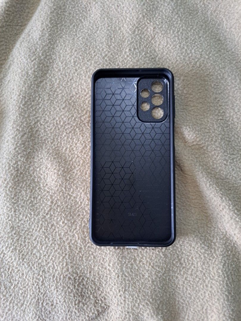 Sleeve case for Samsung A23 brown leather (Category: Cases & Sleeves) located in Mandaluyong City. Submitted by luckystorm_b5f979 (Listing ID 1313066727, Image 2). Description: Leather backed case for Samsung A23 has sleeve for cash cards built-in ring stand rfs: ordered the wrong case.