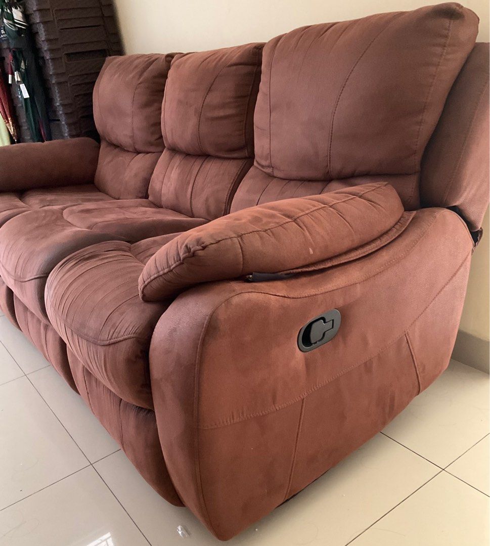 Sofa recliner Cheers Informa 3seat fabric