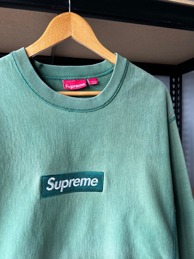 Supreme Box Logo Faded Men s Fashion Tops Sets Hoodies on Carousell