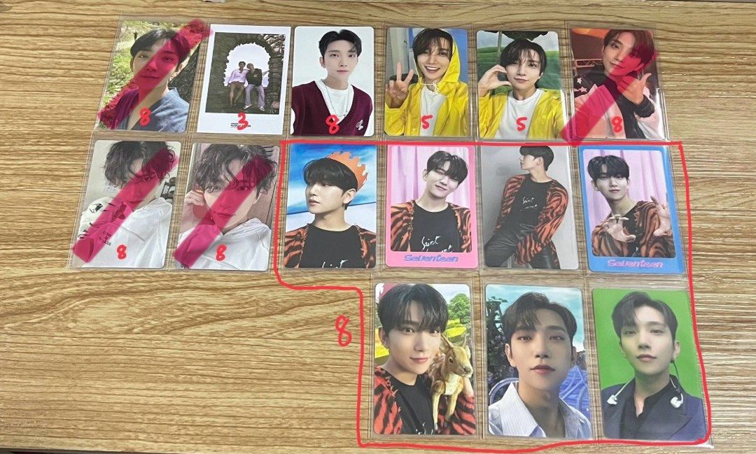 SVT Photocards, Hobbies & Toys, Collectibles & Memorabilia, K-Wave on ...