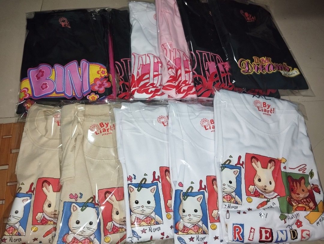 Sylvanian Families Friends Inspired (Category: Shirts) located in Manila. Submitted by chaypam71 (Listing ID 1312008937, Image 1). Description: avail sizes XS-S-M-L-Php 265 XL-XXL 280 Colors: Beige/White/BLack/🩷🖤 🤍 available also for Teens Size and Toddler.