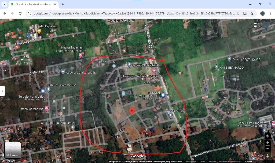 Curated visual reference: Fresh Look at Tagaytay City Lot Corner Lot With 24 Hours Security 449Sqm
