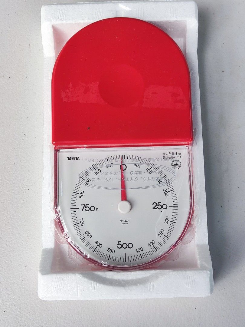 TANITA Analog Weighing Scale (Category: Health Monitors & Weighing Scales) located in Tagum. Submitted by cs1907 (Listing ID 1313225057, Image 1). Description: -Unused Condition -20cm length -1kg capacity -worn out box -flawless.
